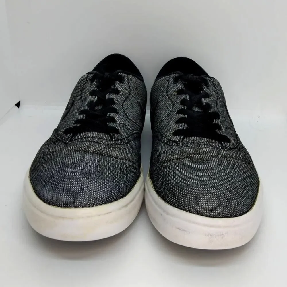 Nike SB Solarsoft Skateboard Mens Pre-owned Gray & Black Sneakers - sz. 10